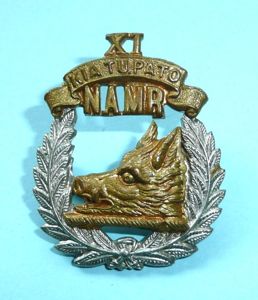 WW1 New Zealand - 11th (North Auckland) Mounted Rifles Bi …