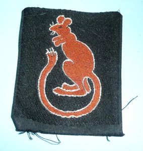 Cold War 7th Armoured Division Woven Formation Sign Patch Flash …