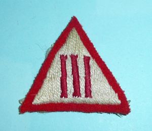 3rd Infantry Brigade – Woven Cloth Formation Sign Patch Flash …