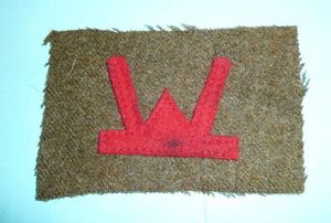 53rd Welsh Division (TA) Felt Cloth Formation Sign Flash Patch …