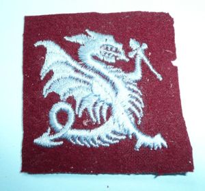 A 1950s / 1960s French Special Forces Embroidered Formation Sign …