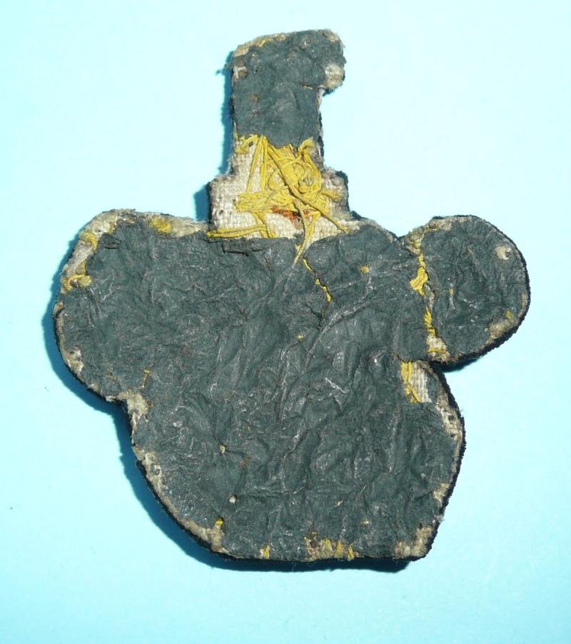 1st West India Regiment Officers Bullion Forage Cap Badge — image 3