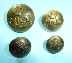 WW1 Guards Machine Gun Regiment Buttons