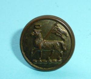 The Queen's (Royal West Surrey Regiment) Gilt Brass Mess Waiter …