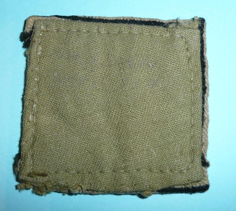 WW2 17th Indian Infantry Division Printed Cloth Formation Sign — image 2