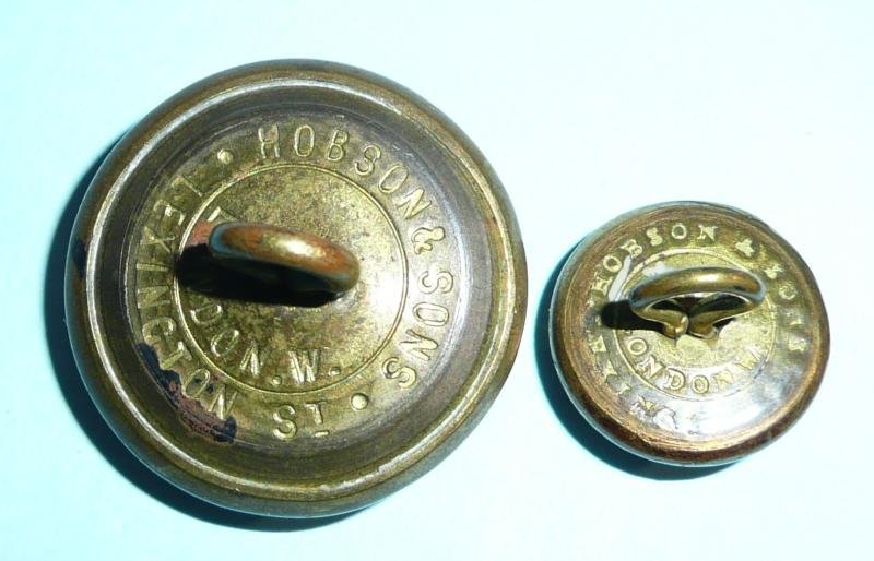 Kent Cyclist Battalion (KCB) Pair of Officer's Buttons — image 3