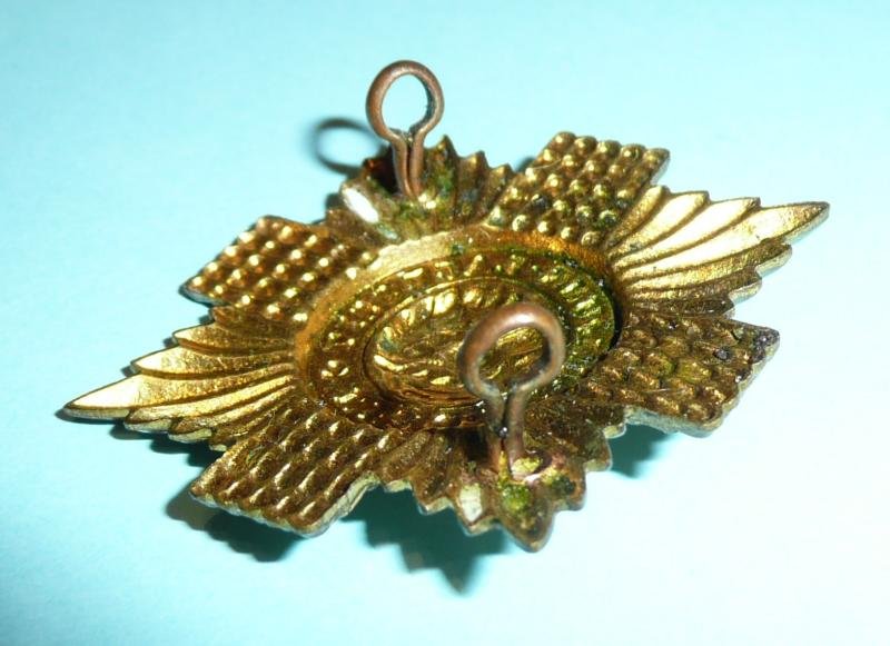 Scots Guards Gilding Metal Brass Cap Badge — image 4