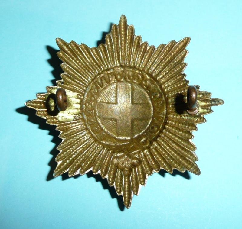 Coldstream Guards Gilding Metal Brass Cap Badge — image 2