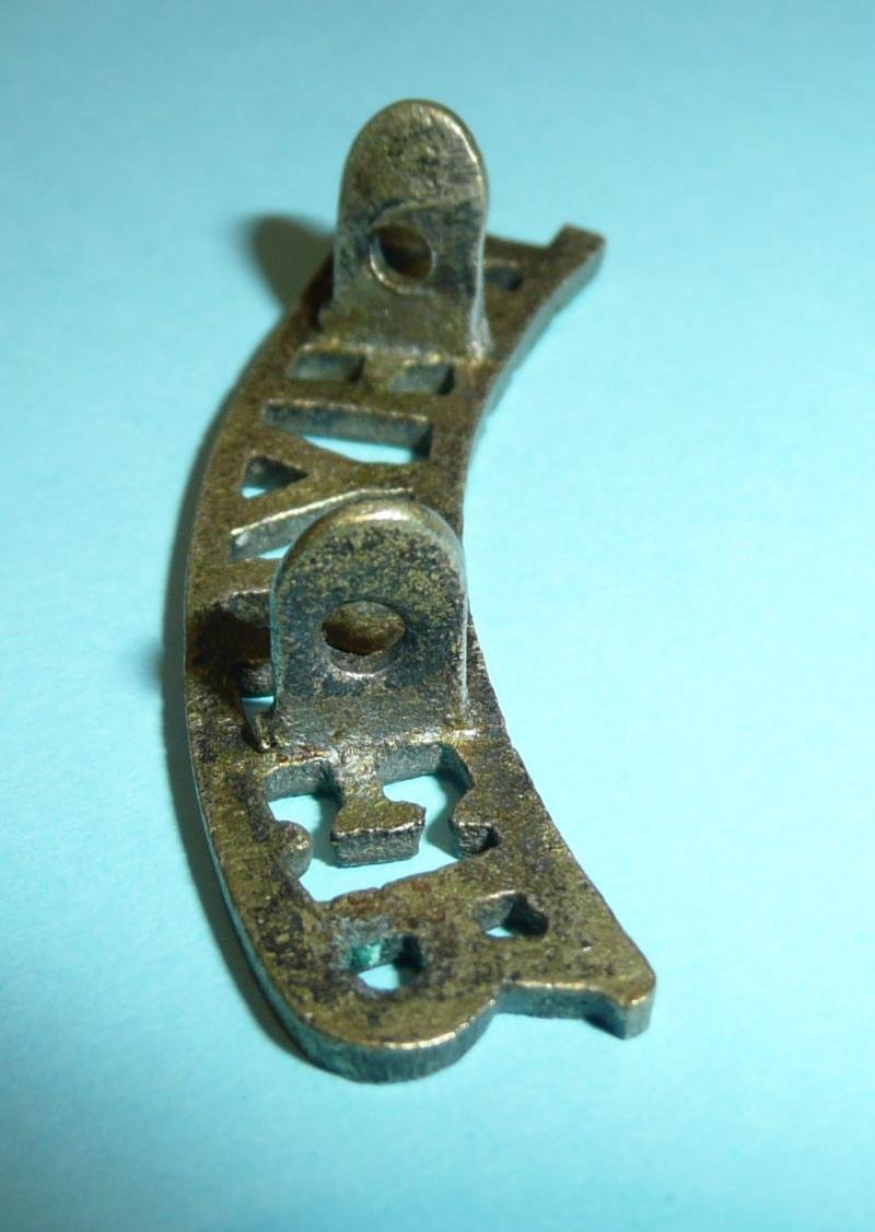 Indian & Pakistan Armies - Khyber Rifles White Metal Shoulder Title — image 3