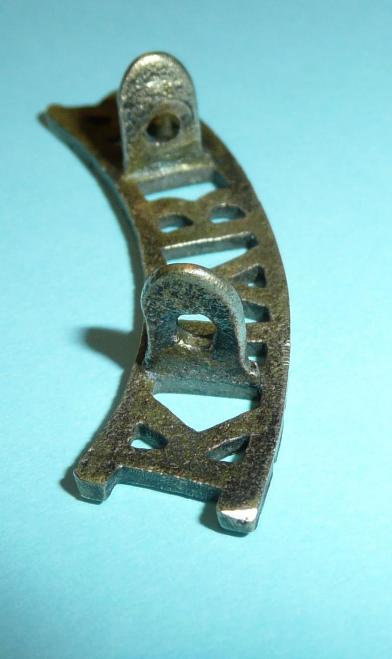 Indian & Pakistan Armies - Khyber Rifles White Metal Shoulder Title — image 4