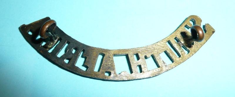 WW1 / WW2 South African Forces Brass Shoulder Title — image 2