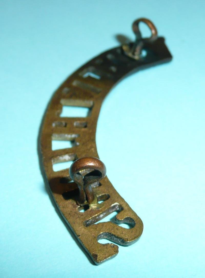 WW1 / WW2 South African Forces Brass Shoulder Title — image 4