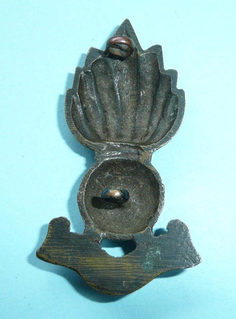 Indian Artillery Officer's OSD Bronze Cast Collar Badge — image 2