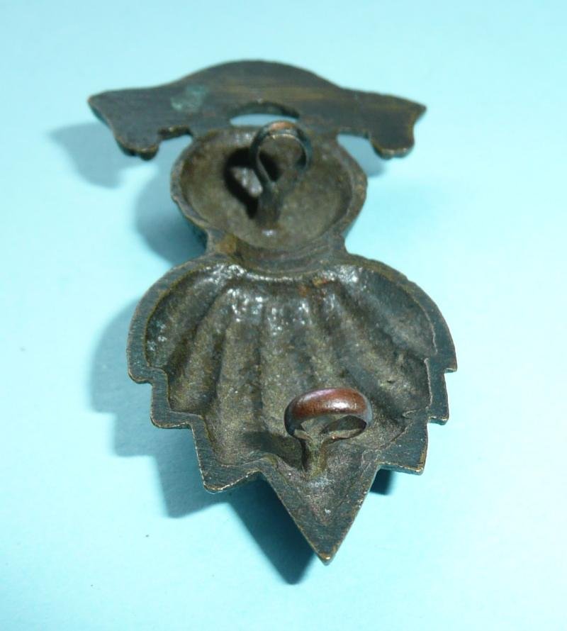 Indian Artillery Officer's OSD Bronze Cast Collar Badge — image 4