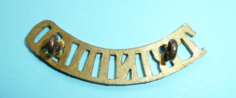 West Indies - Trinidad Forces Brass Shoulder Title — image 2