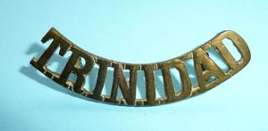 West Indies - Trinidad Forces Brass Shoulder Title