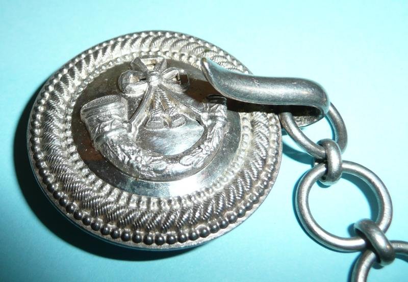Victorian Militia Light Infantry Officers Cape Cloak Silver Plated Clasps & Chains — image 3