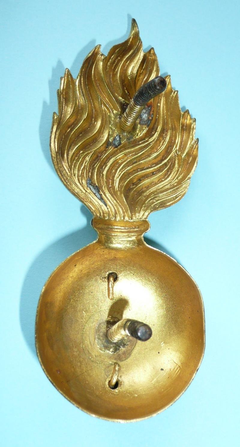 Northumberland Fusiliers Bi-metal Drummers Crossbelt Grenade — image 4