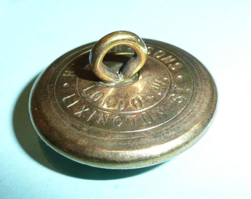 Northern Cyclist Battalion (NCB) Officer's Large Pattern Gilt Brass Button — image 3