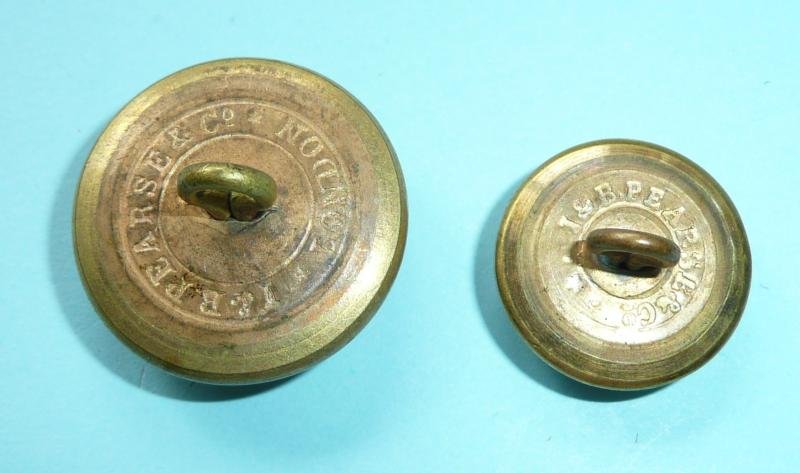 Army Motor Reserve (AMR) Pair of Officer's Gilt Brass Buttons — image 2