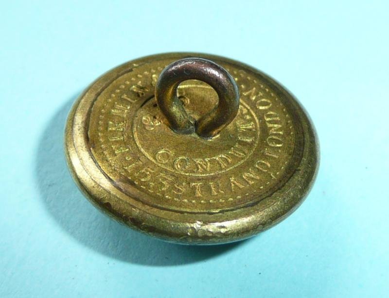 23rd (Royal Welsh Fusiliers) Officer's Medium Pattern Gilt Brass Button — image 3