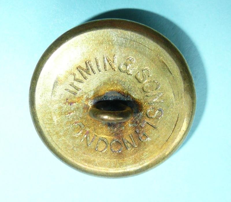 Victorian Army Pay Department Button Officer's Large Pattern Fire Gilt Button — image 2