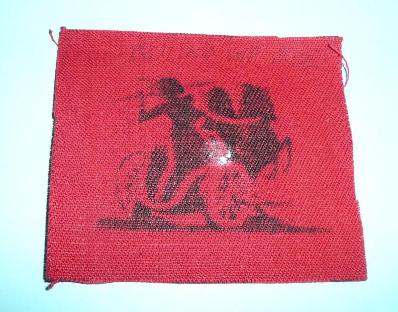 161st Infantry Brigade (TA) Printed Cloth Formation Sign Designation Flash Patch — image 2