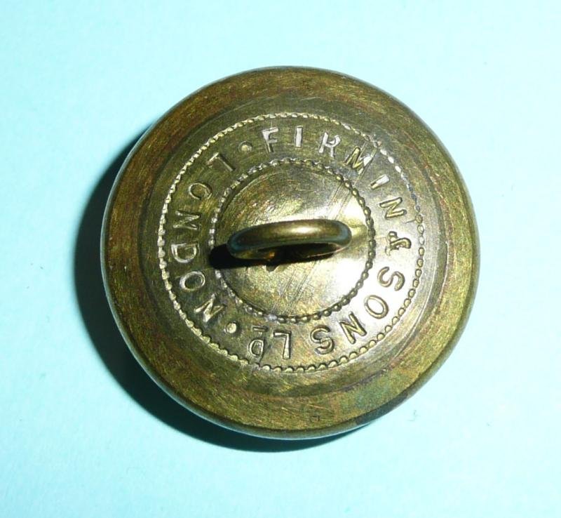 The 19th County of London Battalion ( St Pancras ) Officer's Large Pattern Gilt Button, King's Crown — image 2