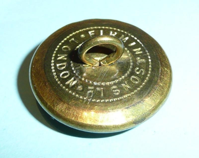 The 19th County of London Battalion ( St Pancras ) Officer's Large Pattern Gilt Button, King's Crown — image 3