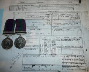 GSM/CSM Pair of Medals to Rifleman Nirmal Limbu, 10th Princess …