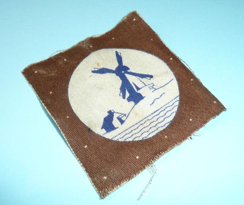 West Holland District / Netherlands Printed Cloth Formation Sign — image 2