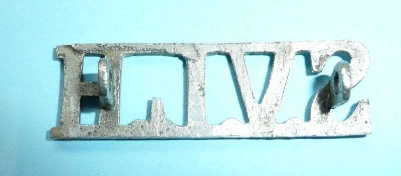 British Indian Army - Surma Valley Light Horse (SVLH) Shoulder Title Badge — image 2