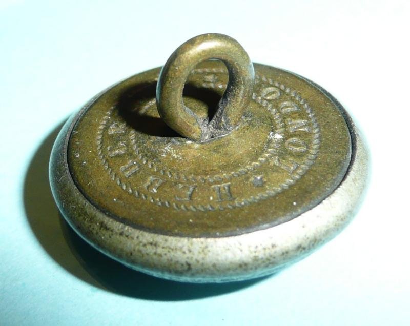 46th Middlesex Rifle Volunteer Corps (RVC) Large Pattern White Metal Button — image 4