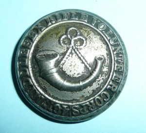 46th Middlesex Rifle Volunteer Corps (RVC) Large Pattern White Metal …