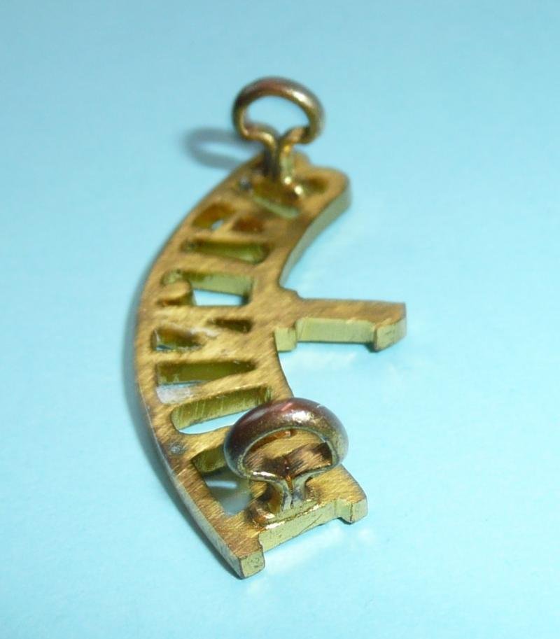 Indian Army - 1 / Punjab Gilt Brass Shoulder Title — image 4