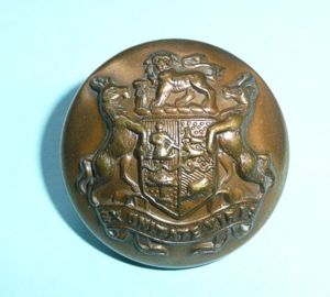 South African Army Other Ranks Large Pattern Brass Button