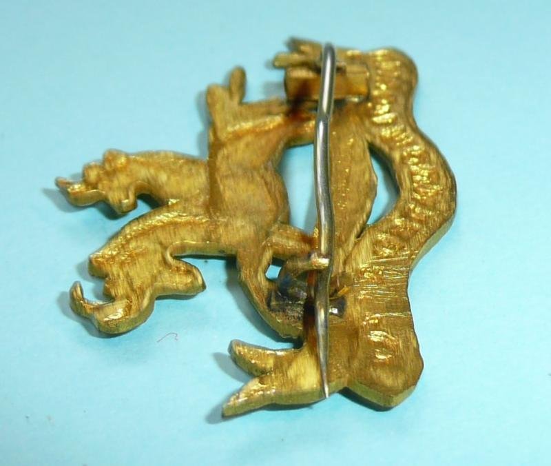 South Africa - Umvoti Mounted Rifles Collar Badge converted to a Sweetheart — image 4