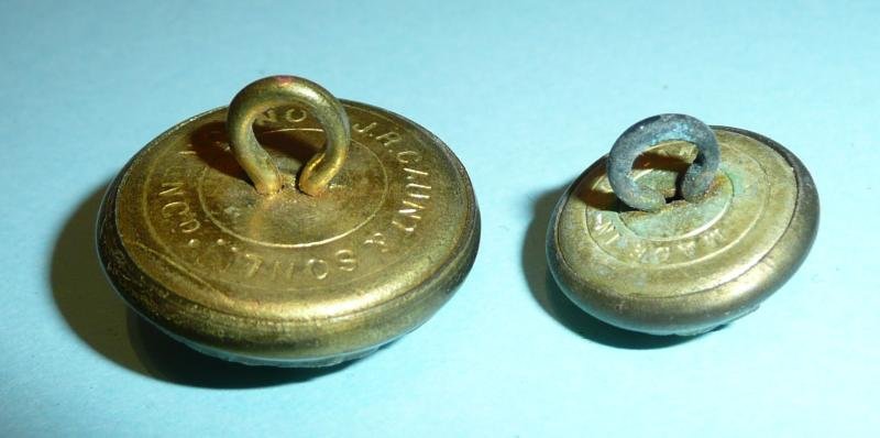 Middlesex Yeomanry / 47th (Middlesex Yeomanry) Signal Squadron Pair of Gilt Brass Buttons — image 3