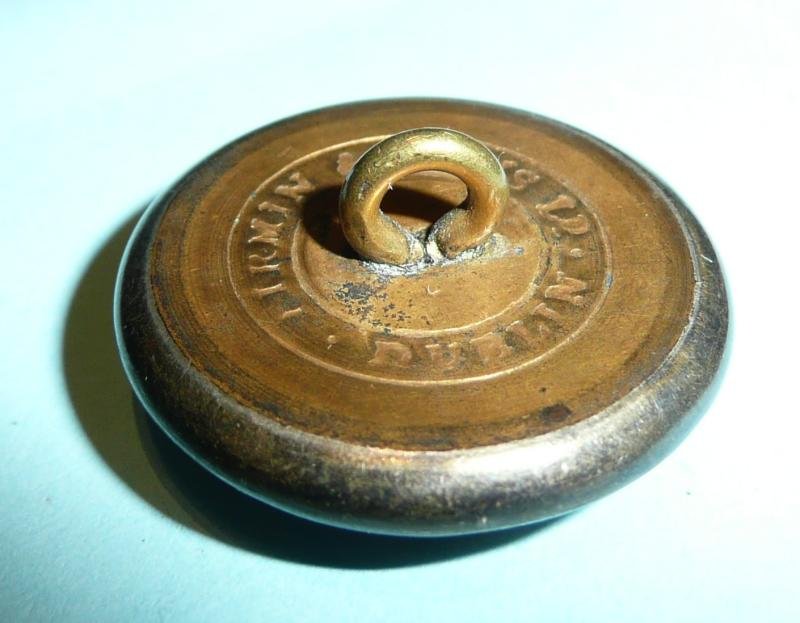North Lincoln (10th Foot) Regiment Silver Plated Large Pattern Button - Mess Orderly / Waiter? — image 3