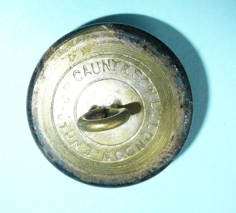 Volunteer Battalions The Leicestershire Regiment Officer's Silver Plated Large Pattern Button - South Africa Scoll — image 3