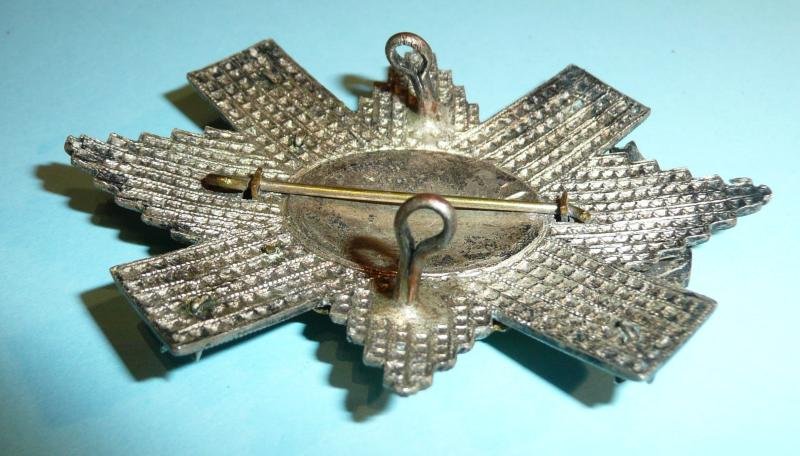 The Royal Highland Regiment of Canada (Black Watch) Officer's Silver Plate and Gilt Glengarry Badge - Stunning! — image 5