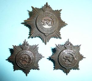 Royal Indian Army Service Corps Officer's OSD Cap Badge and …