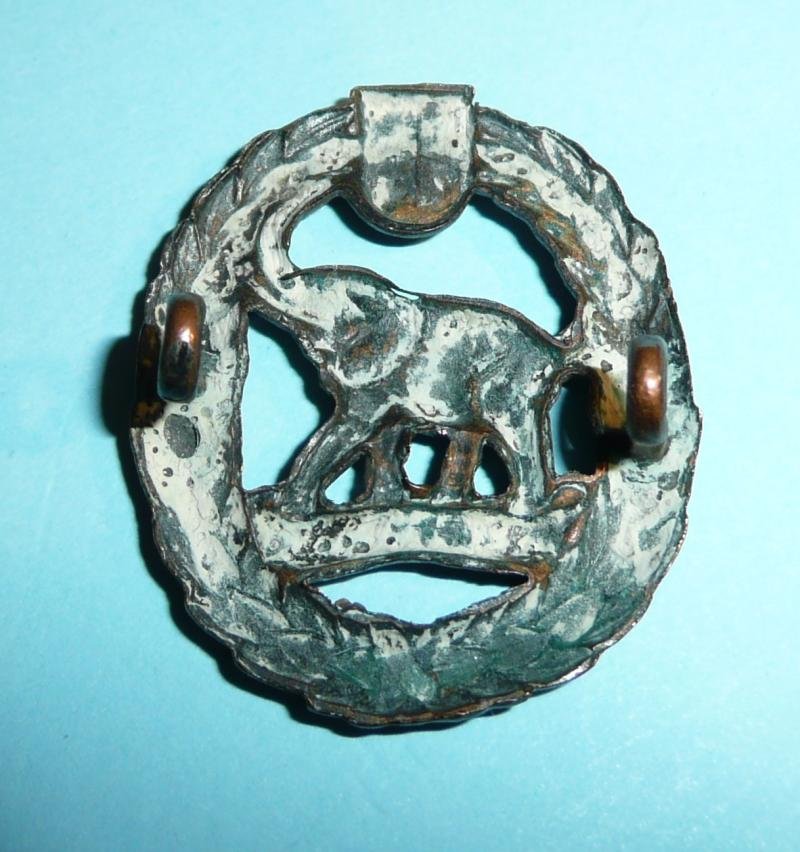 NEAS - South African Native Labour Corps Bronzed Collar Badge — image 2