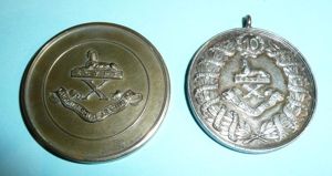 WW1 Lincolnshire Regiment Pair of Sporting Medals - Attributed