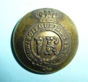 QVC Victorian Brigadiers and Colonets Large Pattern Gilt Button, c1855 …