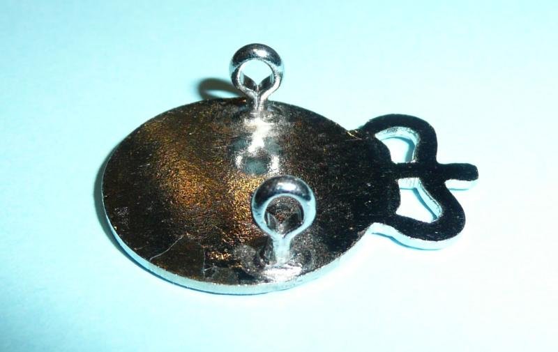 AEA (Atomic Energy Authority) Constabulary Police Chromed White Metal Collar Badge — image 3