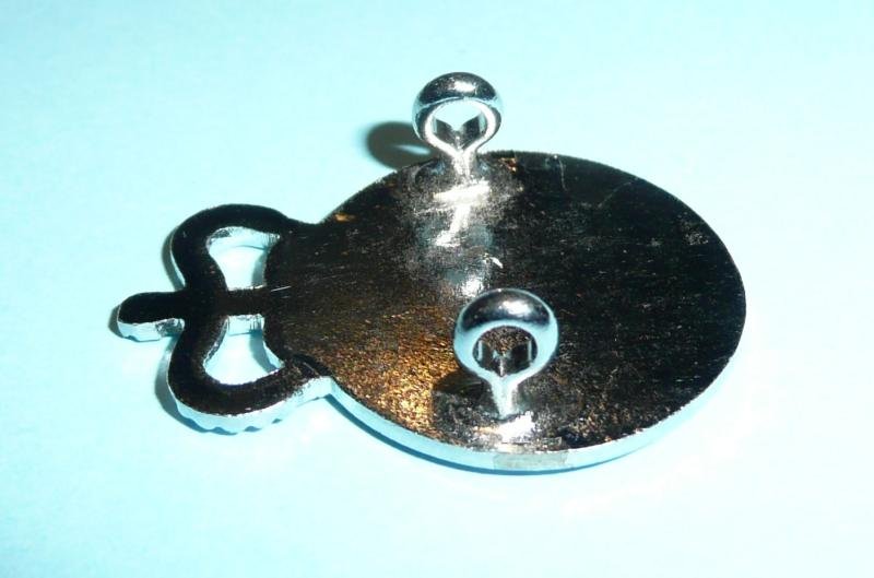 AEA (Atomic Energy Authority) Constabulary Police Chromed White Metal Collar Badge — image 4