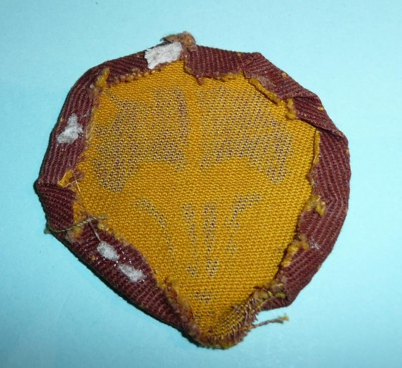 WW2 8th Armoured Brigade Printed Formation Sign Flash Designation Arm Badge — image 2