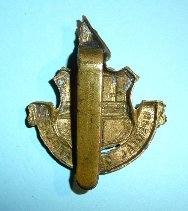 City of London Special Constabulary Police Brass Cap Badge - Gaunt London — image 2