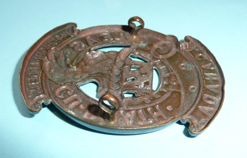 WW1 Canada - 134th CEF 48th (Toronto) Highlanders Canadian Expeditionary Force Overseas Glengarry Cap Badge — image 3